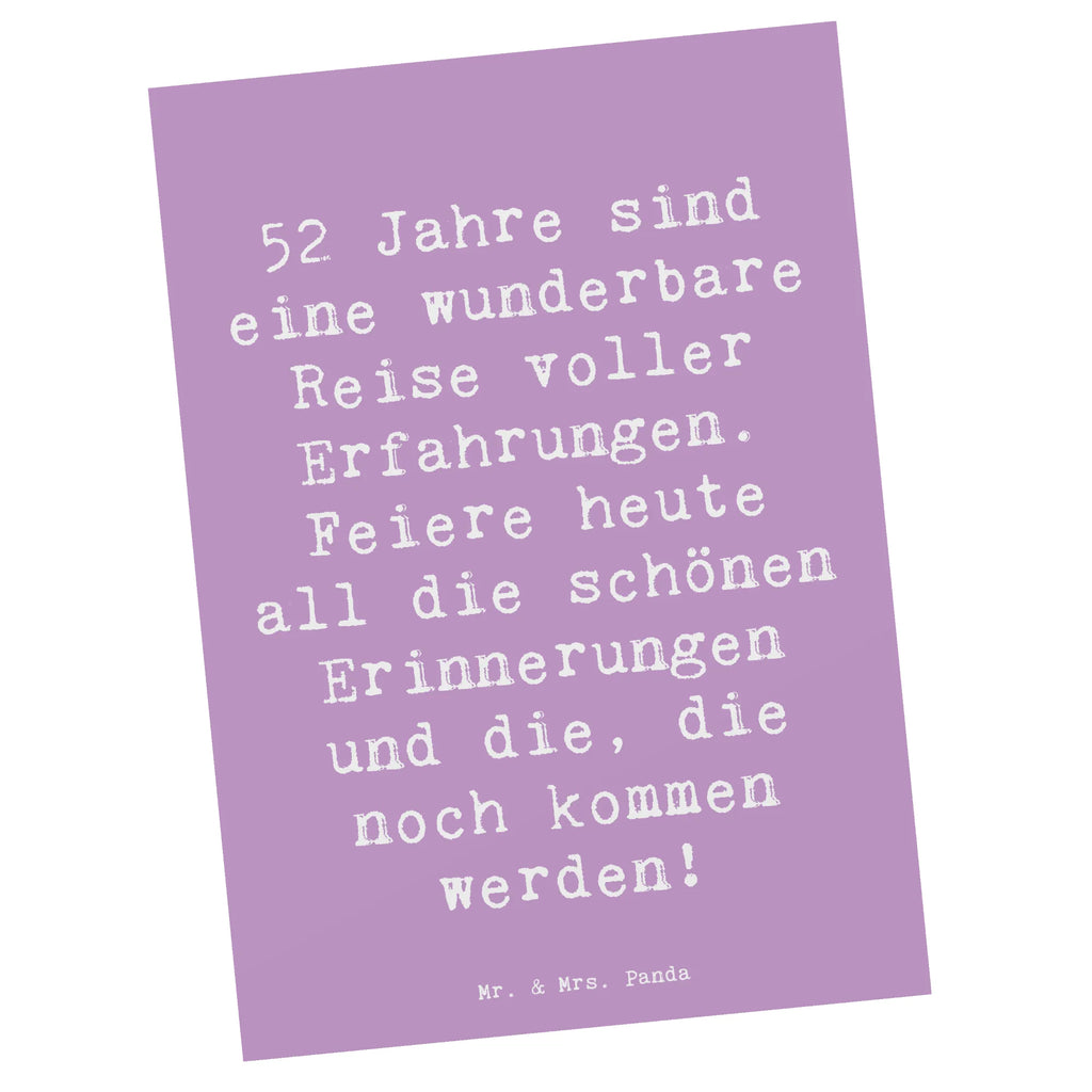 Postkarte Spruch 52. Geburtstag Karte, Einladung Geburtstag, Postkarte, Grußkarte, Ansichtskarten, Einladungskarte, Einladung, Geschenkkarte, Geburtstagskarte, Einladungskarten Geburtstag, Dankeskarte, Ansichtskarte, Geburtstag, Geburtstagsgeschenk, Geschenk