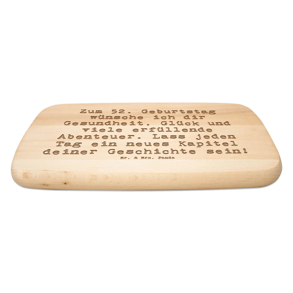 Holzbrett Spruch 52. Geburtstag Küchenbrett, Frühstücksbrett, Frühstücksbrettchen, Holzbrett, Schneidebrett, Schneidebrett Holz, Geburtstag, Geburtstagsgeschenk, Geschenk