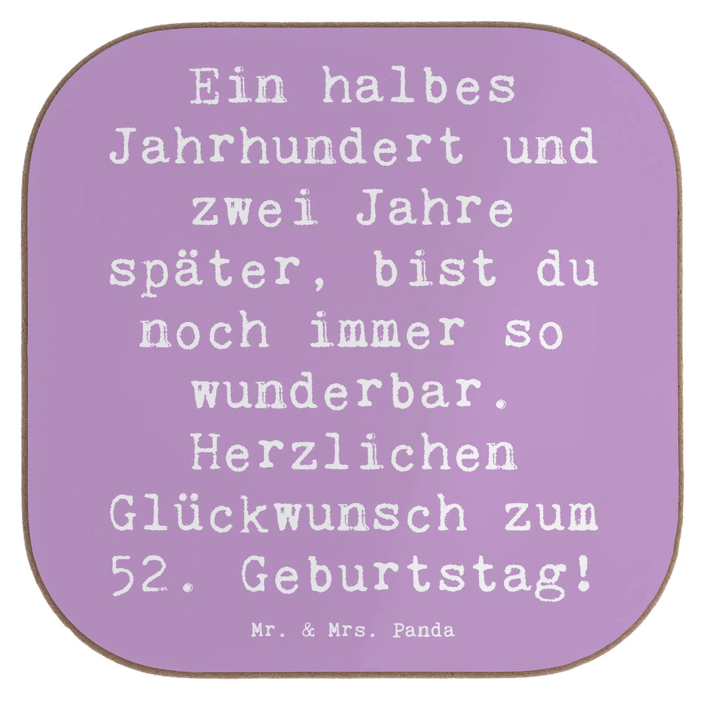 Square coaster Saying Ein halbes Jahrhundert und zwei Jahre später, bist du noch immer so wunderbar. Herzlichen Glückwunsch zum 52. Geburtstag! Getränkeuntersetzer, Untersetzer Gläser, Holzuntersetzer, Glasuntersetzer, Untersetzer aus Holz, Untersetzer für Gläser, Korkuntersetzer, Untersetzer Design, Bierdeckel, Untersetzer, Untersetzer Holz, Tassen Untersetzer, Geburtstag, Geburtstagsgeschenk, Geschenk