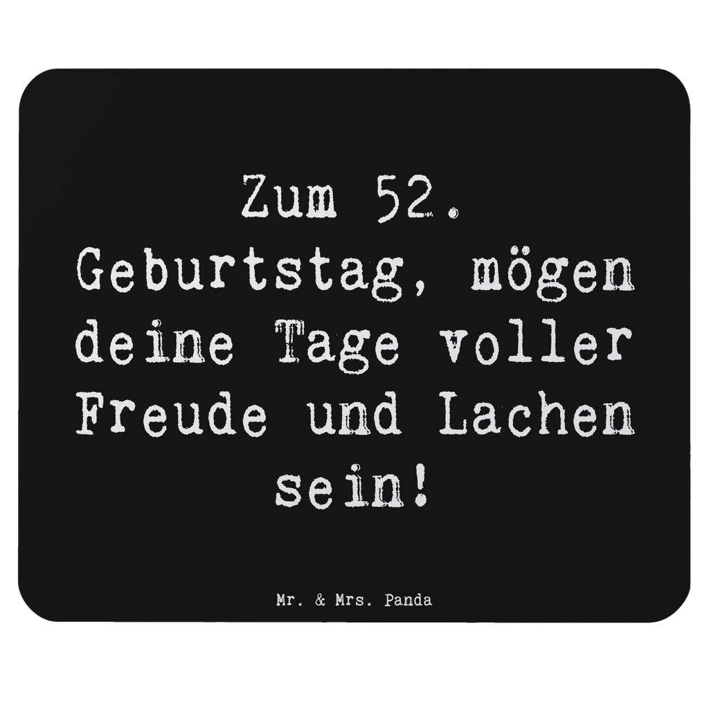 Mouse mat Saying Zum 52. Geburtstag, mögen deine Tage voller Freude und Lachen sein! Einzigartiges Mauspad, Büroausstattung, Mauspad, Mauspad Büro, Designer Mauspad, Mausunterlage, Mousepad, Computer zubehör, Arbeitszimmer, PC Zubehör, Geburtstag, Geburtstagsgeschenk, Geschenk
