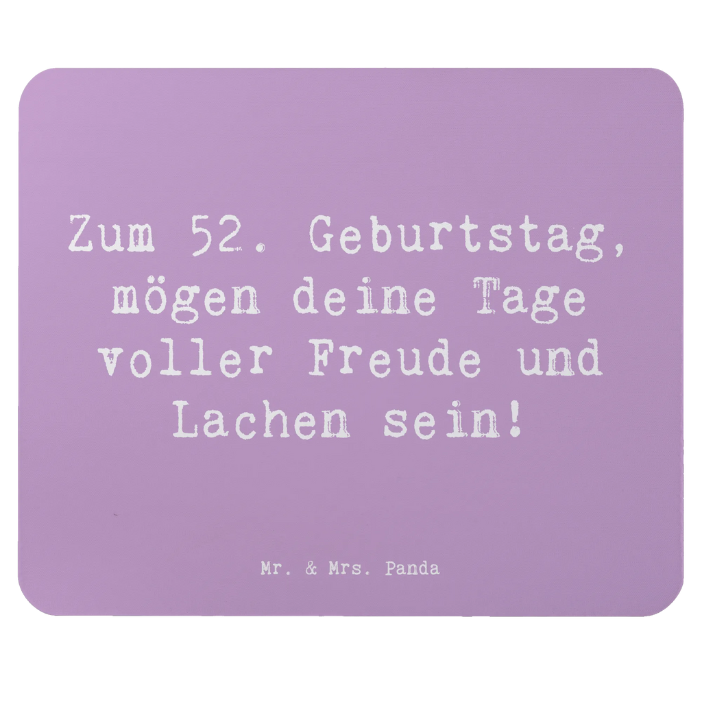 Mouse mat Saying Zum 52. Geburtstag, mögen deine Tage voller Freude und Lachen sein! Einzigartiges Mauspad, Büroausstattung, Mauspad, Mauspad Büro, Designer Mauspad, Mausunterlage, Mousepad, Computer zubehör, Arbeitszimmer, PC Zubehör, Geburtstag, Geburtstagsgeschenk, Geschenk