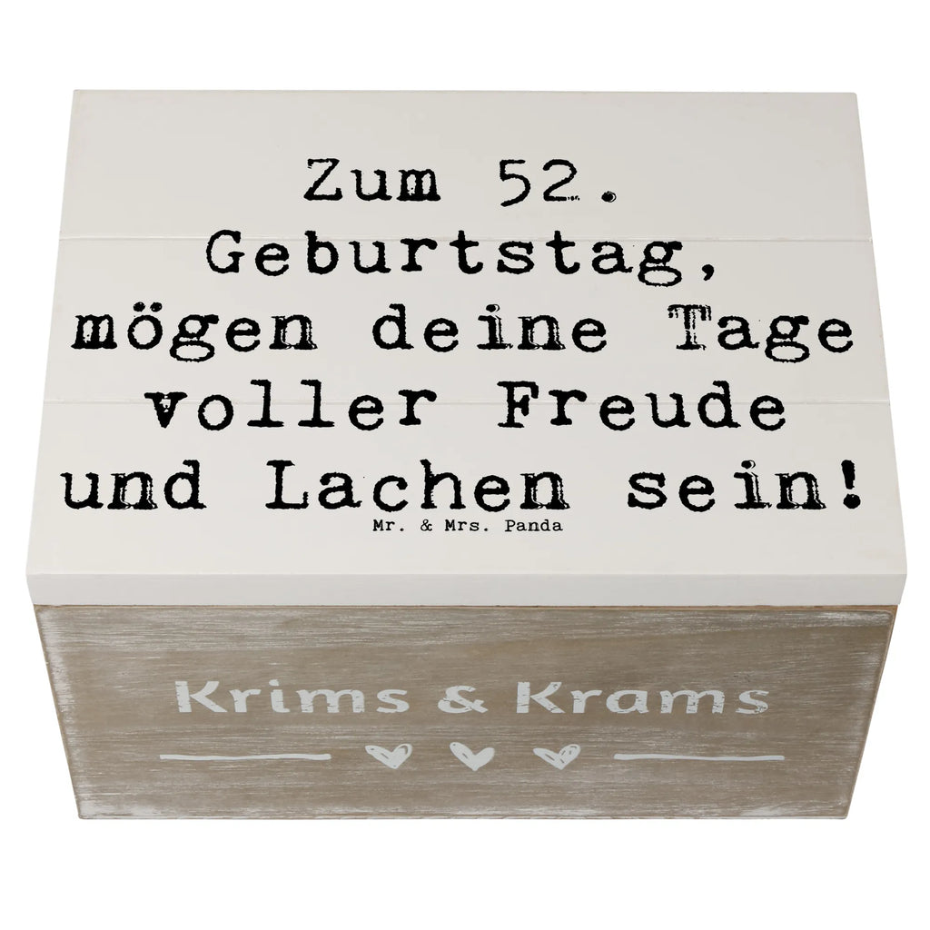 Holzkiste Spruch 52. Geburtstag Freude Erinnerungsbox, Truhe, erinnerungsbox hochzeit, schmuckkästchen, holztruhe, box aus holz, Kiste, Schatzkiste, Geschenkbox, Erinnerungskiste, dekorative holzkiste, aufbewahrungsbox aus holz, holzkiste mit deckel, Holzkiste, aufbewahrungsbox holz, holzboxen, holz aufbewahrungsbox, erinnerungsbox baby, ordnungsbox, deko box, holzbox, aufbewahrungskiste, Aufbewahrungsbox, holzbox mit deckel, Dekokiste, Schatulle, holzkisten, Geschenk, Geburtstag, Geburtstagsgeschenk
