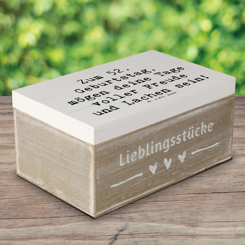 Holzkiste Spruch 52. Geburtstag Freude Erinnerungsbox, Truhe, erinnerungsbox hochzeit, schmuckkästchen, holztruhe, box aus holz, Kiste, Schatzkiste, Geschenkbox, Erinnerungskiste, dekorative holzkiste, aufbewahrungsbox aus holz, holzkiste mit deckel, Holzkiste, aufbewahrungsbox holz, holzboxen, holz aufbewahrungsbox, erinnerungsbox baby, ordnungsbox, deko box, holzbox, aufbewahrungskiste, Aufbewahrungsbox, holzbox mit deckel, Dekokiste, Schatulle, holzkisten, Geschenk, Geburtstag, Geburtstagsgeschenk