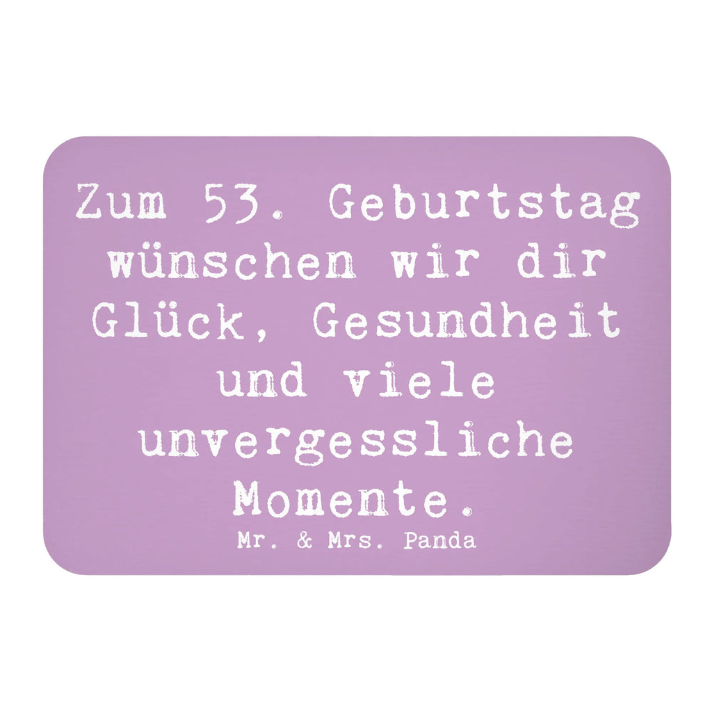 Magnet Spruch 53. Geburtstag Glück Kühlschrank Dekoration, Kühlschrankmagnet, Notiz Magnet, Souvenir Magnet, Motivmagnete, Pinnwandmagnet, Dekomagnet, Whiteboard Magnet, Geburtstag, Geburtstagsgeschenk, Geschenk
