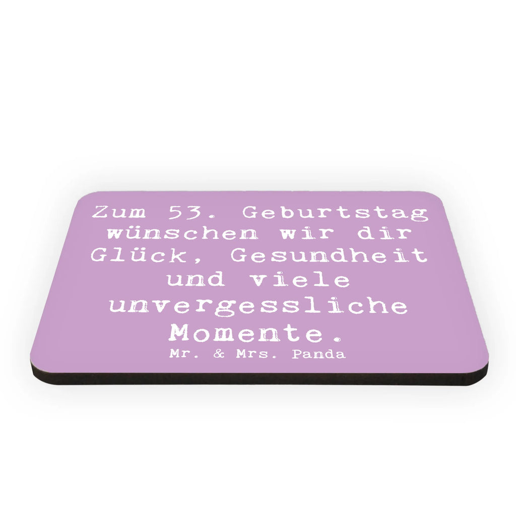 Magnet Spruch 53. Geburtstag Glück Kühlschrank Dekoration, Kühlschrankmagnet, Notiz Magnet, Souvenir Magnet, Motivmagnete, Pinnwandmagnet, Dekomagnet, Whiteboard Magnet, Geburtstag, Geburtstagsgeschenk, Geschenk