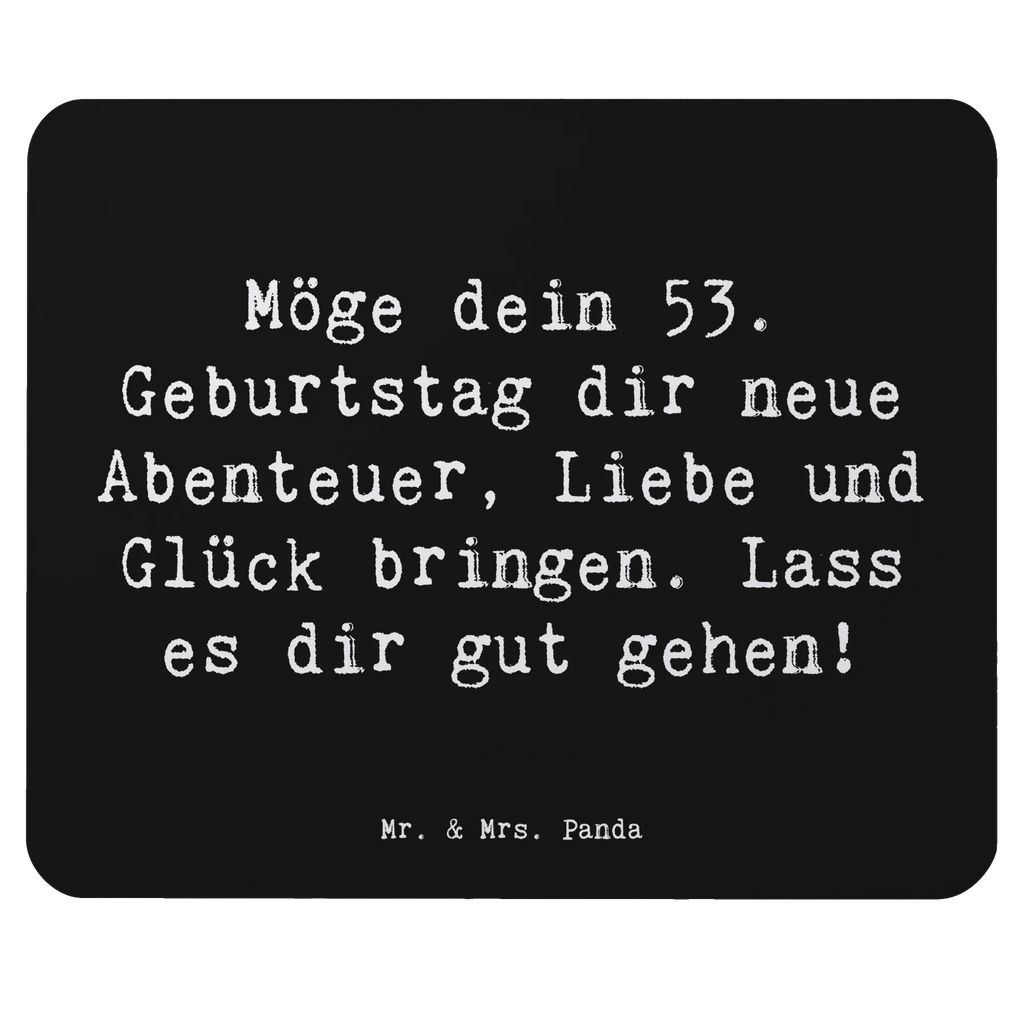 Mauspad Spruch 53. Geburtstag Abenteuer Mauspad Büro, PC Zubehör, Mousepad, Arbeitszimmer, Designer Mauspad, Mauspad, Einzigartiges Mauspad, Mausunterlage, Büroausstattung, Computer zubehör, Geburtstag, Geburtstagsgeschenk, Geschenk
