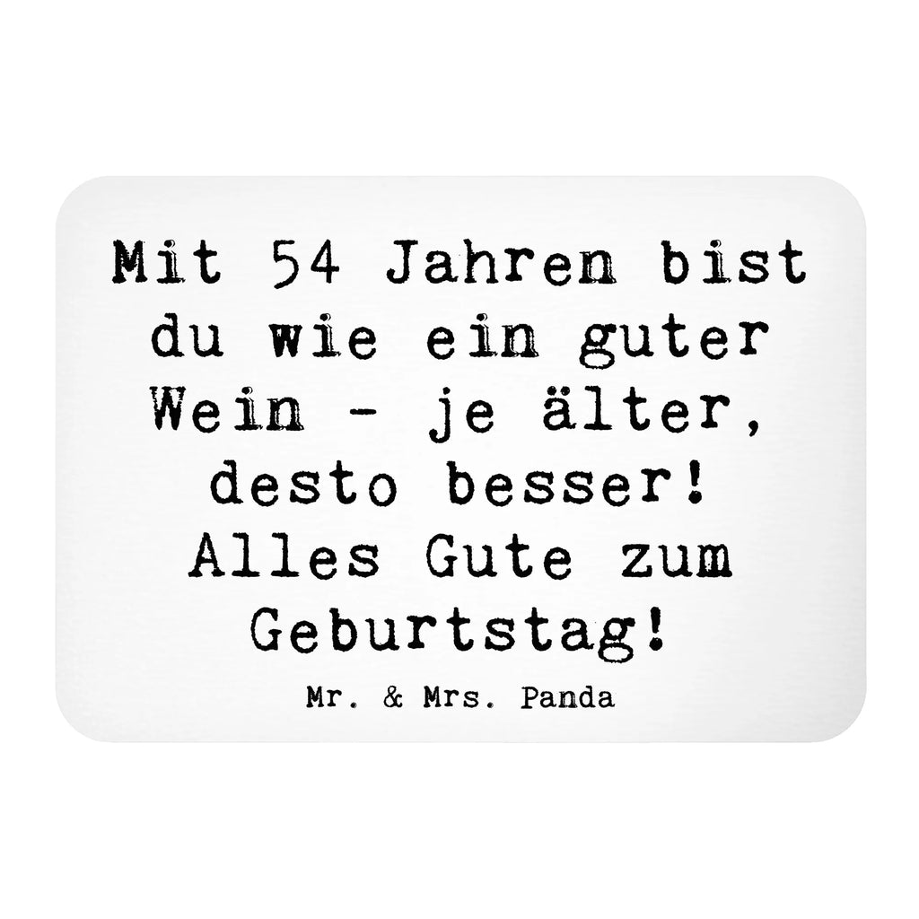 Magnet Spruch 54. Geburtstag Wein Kühlschrankmagnet, Pinnwandmagnet, Motivmagnete, Dekomagnet, Souvenir Magnet, Whiteboard Magnet, Notiz Magnet, Kühlschrank Dekoration, Geburtstag, Geburtstagsgeschenk, Geschenk