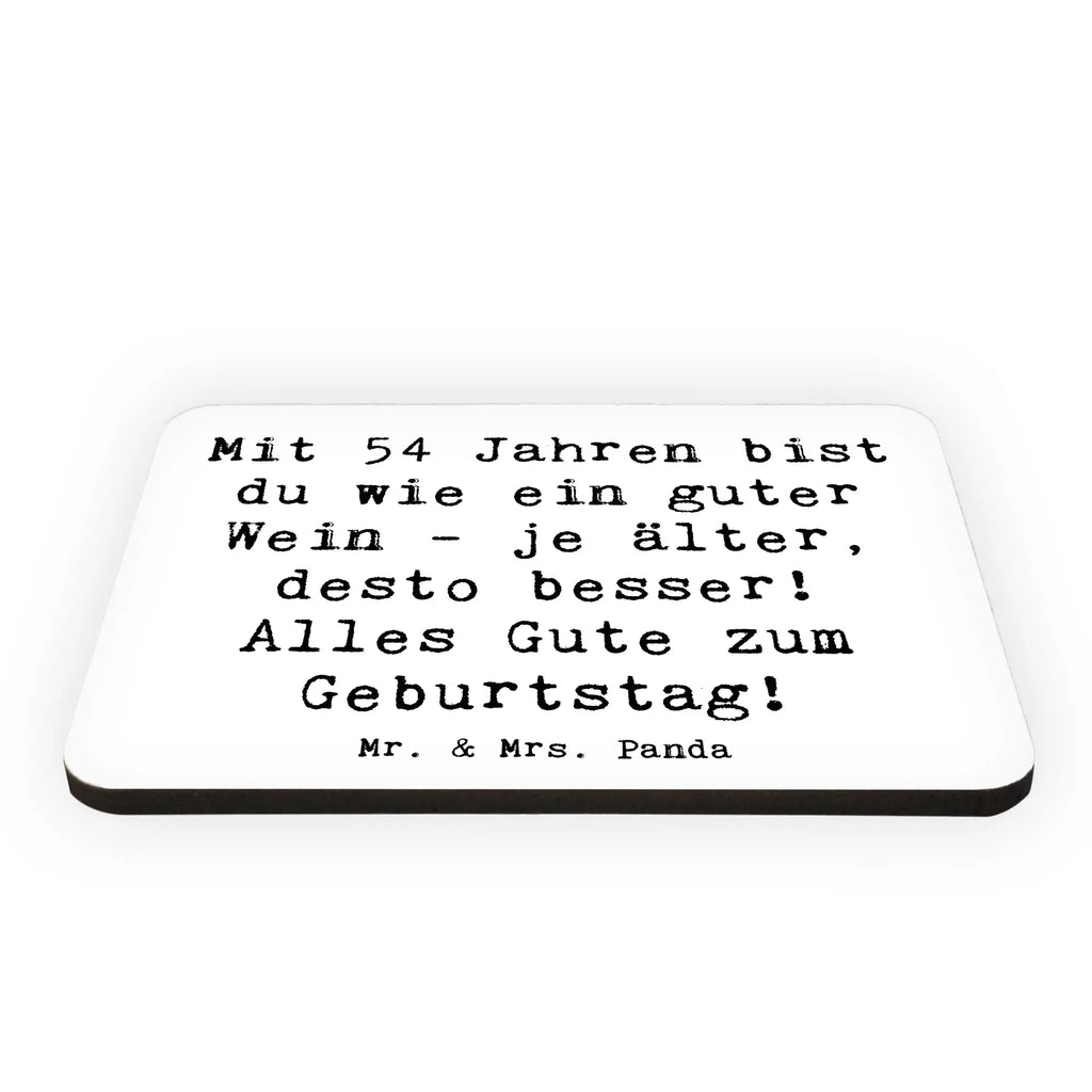 Magnet Spruch 54. Geburtstag Wein Kühlschrankmagnet, Pinnwandmagnet, Motivmagnete, Dekomagnet, Souvenir Magnet, Whiteboard Magnet, Notiz Magnet, Kühlschrank Dekoration, Geburtstag, Geburtstagsgeschenk, Geschenk