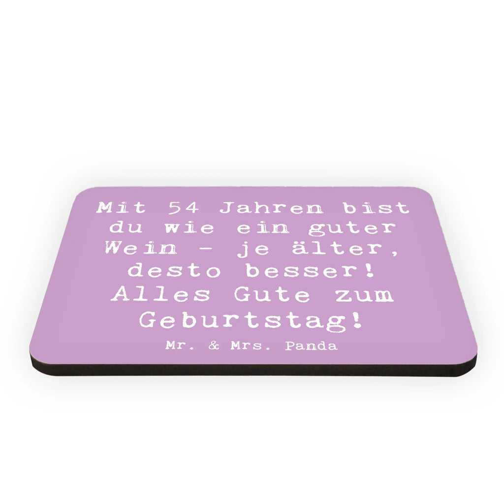 Magnet Spruch 54. Geburtstag Wein Kühlschrankmagnet, Pinnwandmagnet, Motivmagnete, Dekomagnet, Souvenir Magnet, Whiteboard Magnet, Notiz Magnet, Kühlschrank Dekoration, Geburtstag, Geburtstagsgeschenk, Geschenk