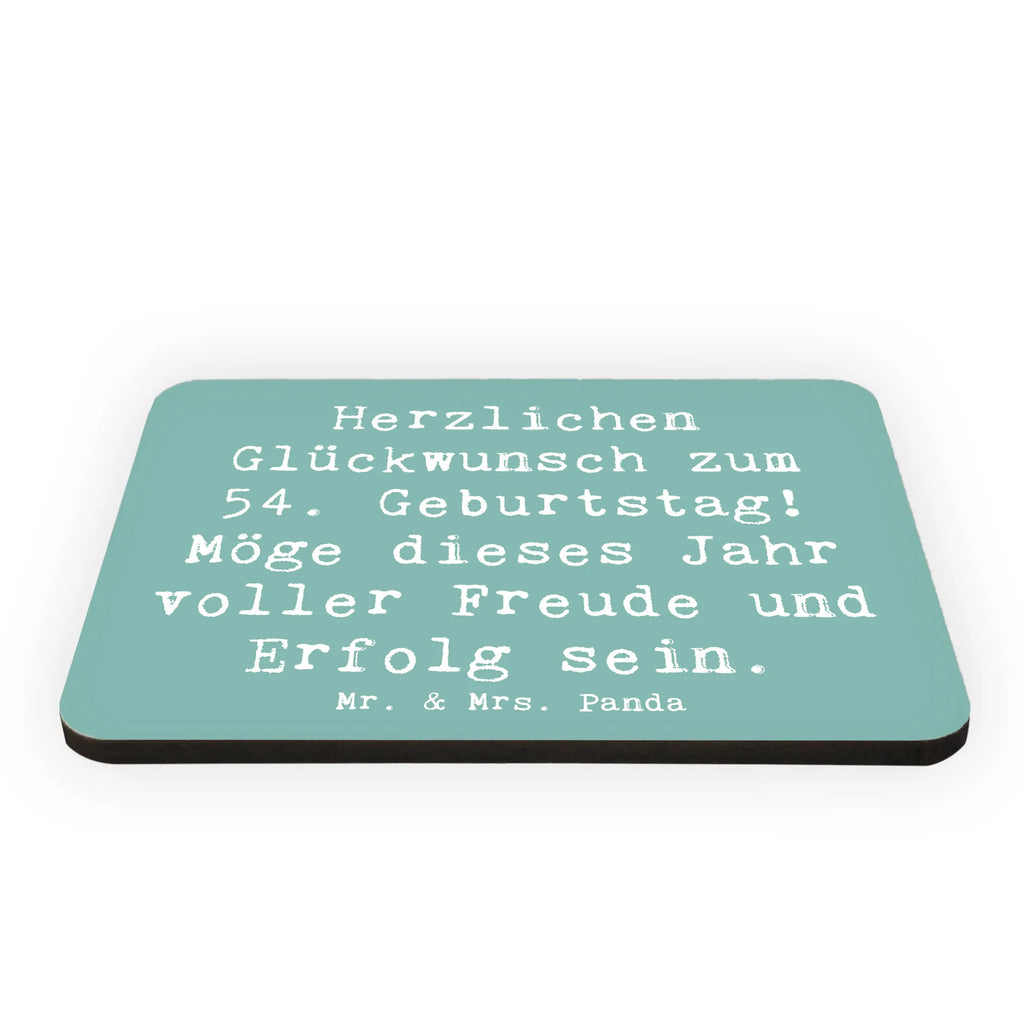 Magnet Spruch 54. Geburtstag Freude Erfolg Motivmagnete, Notiz Magnet, Dekomagnet, Whiteboard Magnet, Kühlschrankmagnet, Souvenir Magnet, Pinnwandmagnet, Kühlschrank Dekoration, Geburtstag, Geburtstagsgeschenk, Geschenk