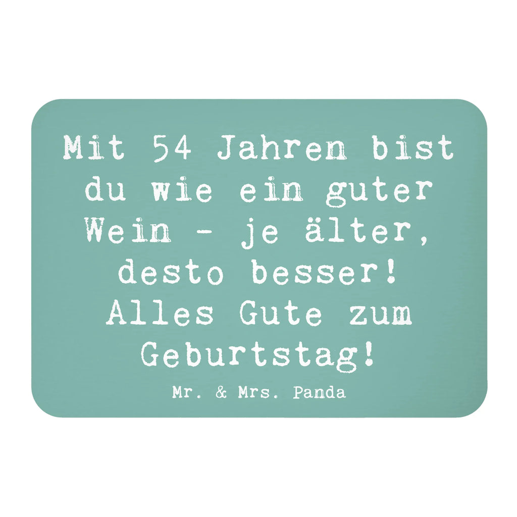Magnet Spruch 54. Geburtstag Wein Kühlschrankmagnet, Pinnwandmagnet, Motivmagnete, Dekomagnet, Souvenir Magnet, Whiteboard Magnet, Notiz Magnet, Kühlschrank Dekoration, Geburtstag, Geburtstagsgeschenk, Geschenk