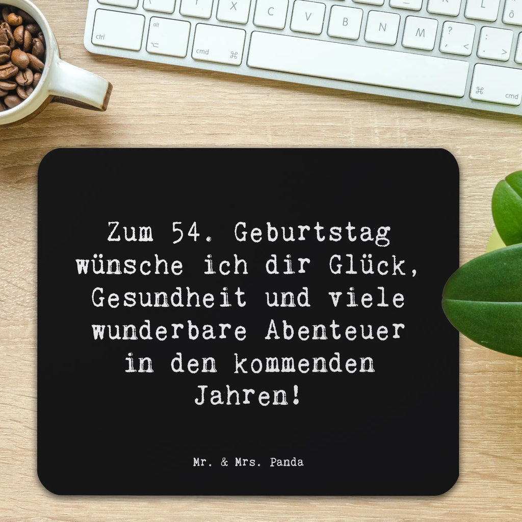Mauspad Spruch 54. Geburtstag Mousepad, Einzigartiges Mauspad, PC Zubehör, Mauspad Büro, Büroausstattung, Computer zubehör, Arbeitszimmer, Mausunterlage, Mauspad, Designer Mauspad, Geburtstag, Geburtstagsgeschenk, Geschenk
