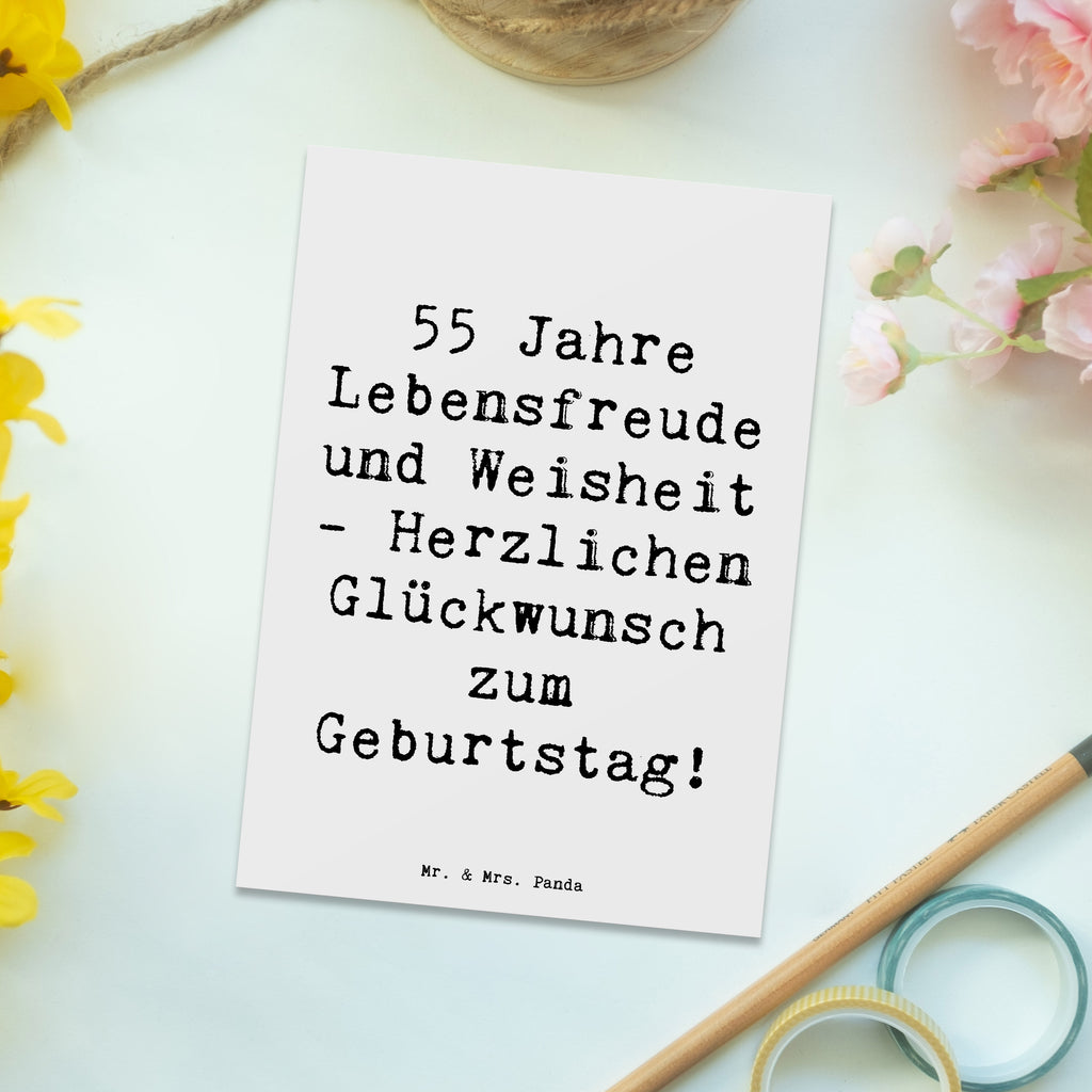 Postkarte Spruch 55. Geburtstag Freude Karte, Postkarte, Dankeskarte, Einladungskarte, Einladung Geburtstag, Geburtstagskarte, Ansichtskarten, Einladungskarten Geburtstag, Einladung, Geschenkkarte, Grußkarte, Ansichtskarte, Geburtstag, Geburtstagsgeschenk, Geschenk