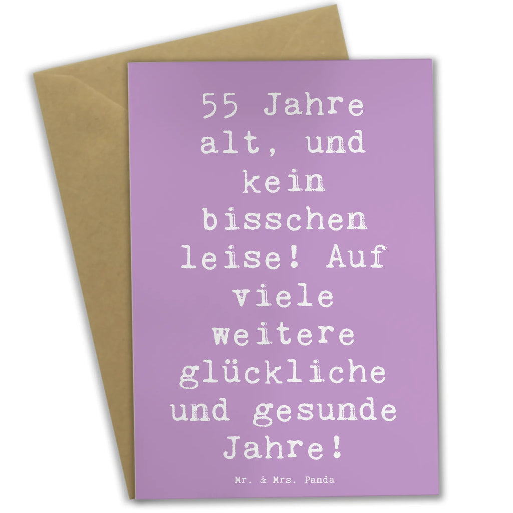 Grußkarte Spruch 55. Geburtstag Energie Glückwunschkarte, Geburtstagskarte, Hochzeitskarte, Klappkarte, Grußkarte, Karte, Ansichtskarten, Einladungskarte, Geburtstag, Geburtstagsgeschenk, Geschenk