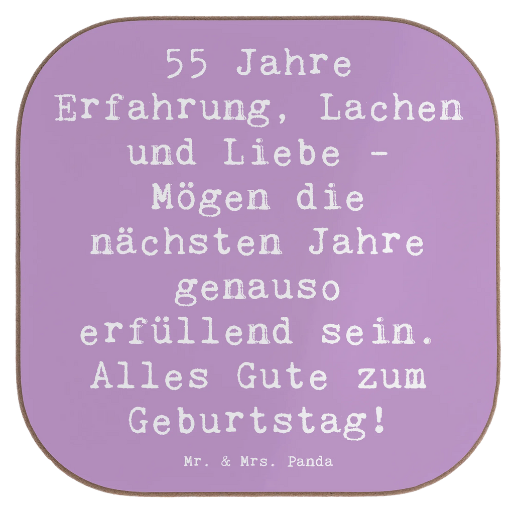 Square coaster Saying 55 Jahre Erfahrung, Lachen und Liebe - Mögen die nächsten Jahre genauso erfüllend sein. Alles Gute zum Geburtstag! Glasuntersetzer, Untersetzer für Gläser, Korkuntersetzer, Untersetzer, Bierdeckel, Getränkeuntersetzer, Untersetzer aus Holz, Untersetzer Design, Untersetzer Holz, Holzuntersetzer, Untersetzer Gläser, Tassen Untersetzer, Geburtstag, Geburtstagsgeschenk, Geschenk