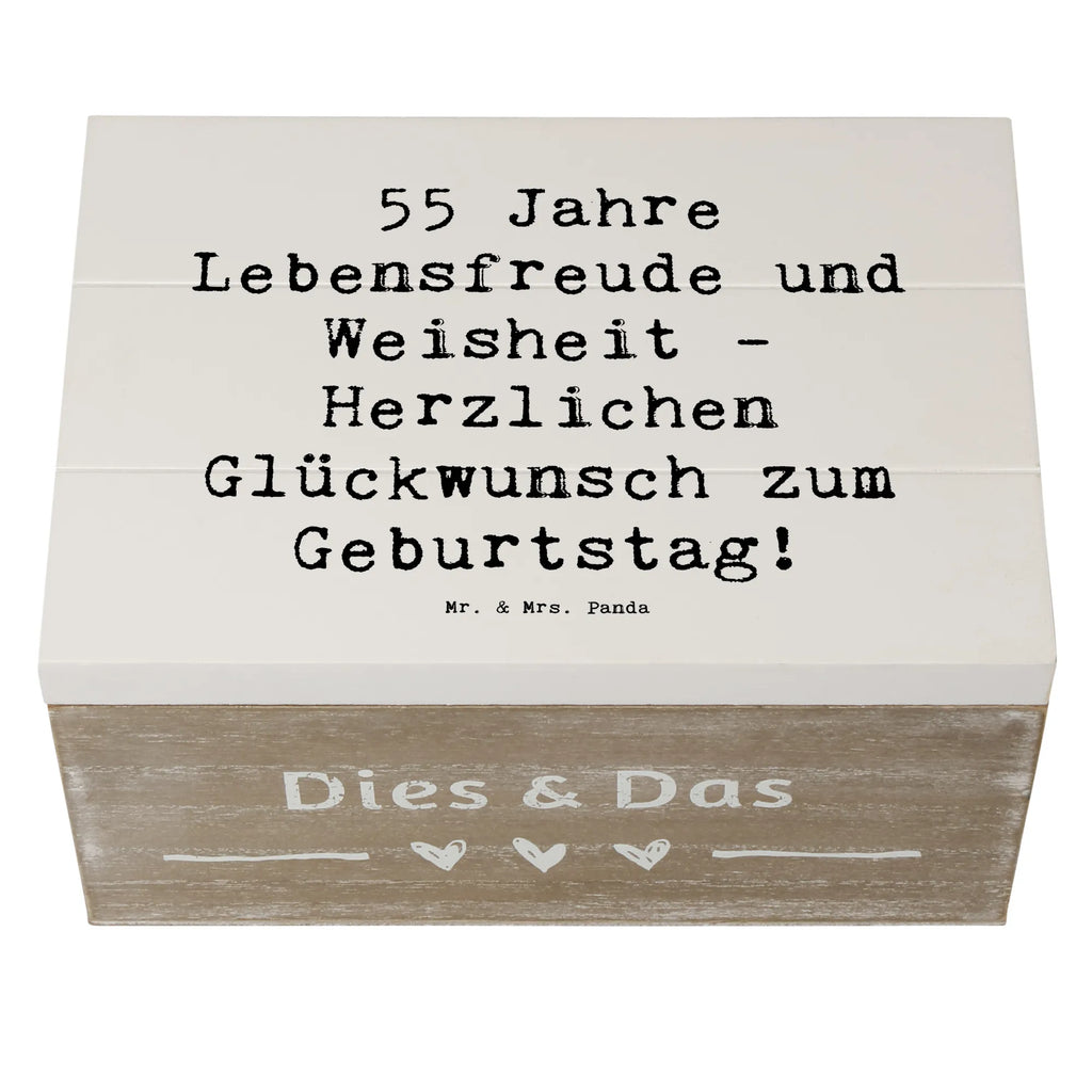 Holzkiste Spruch 55. Geburtstag Freude Erinnerungskiste, Holzkiste, Geschenkdose, Erinnerungsbox, Dekokiste, Truhe, Schatzkiste, Geschenkbox, Schatulle, Kiste, Aufbewahrungsbox, XXL, Geburtstag, Geburtstagsgeschenk, Geschenk