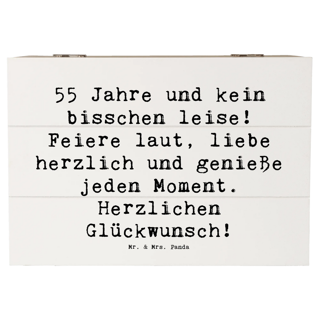 Holzkiste Spruch 55. Geburtstag Truhe, Erinnerungskiste, XXL, Schatzkiste, Aufbewahrungsbox, Geschenkdose, Geschenkbox, Schatulle, Erinnerungsbox, Dekokiste, Kiste, Holzkiste, Geburtstag, Geburtstagsgeschenk, Geschenk