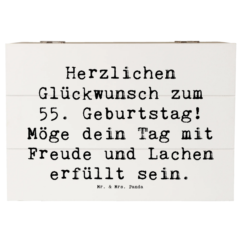 Holzkiste Spruch 55. Geburtstag Glückwunsch Geschenkdose, Schatzkiste, Kiste, Aufbewahrungsbox, Schatulle, Truhe, Dekokiste, Holzkiste, Erinnerungskiste, Geschenkbox, XXL, Erinnerungsbox, Geburtstag, Geburtstagsgeschenk, Geschenk