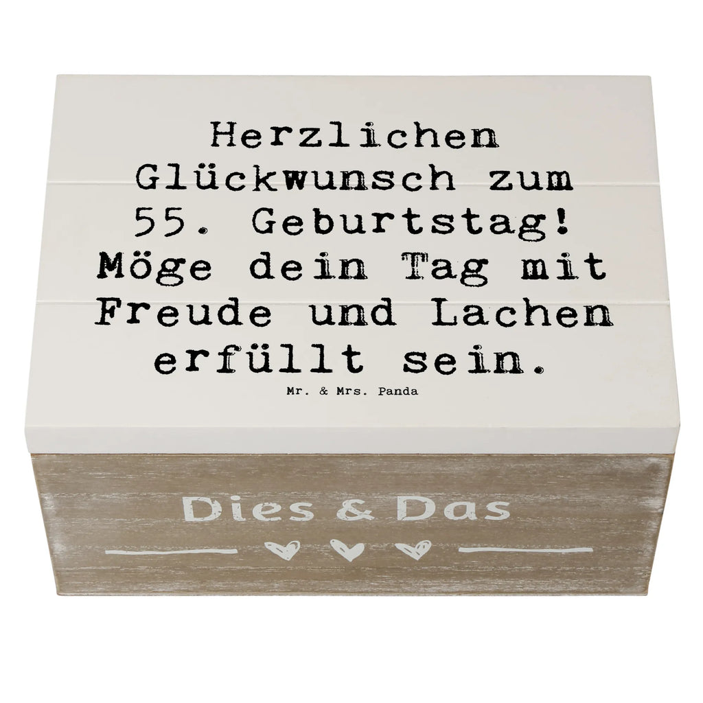 Holzkiste Spruch 55. Geburtstag Glückwunsch Geschenkdose, Schatzkiste, Kiste, Aufbewahrungsbox, Schatulle, Truhe, Dekokiste, Holzkiste, Erinnerungskiste, Geschenkbox, XXL, Erinnerungsbox, Geburtstag, Geburtstagsgeschenk, Geschenk