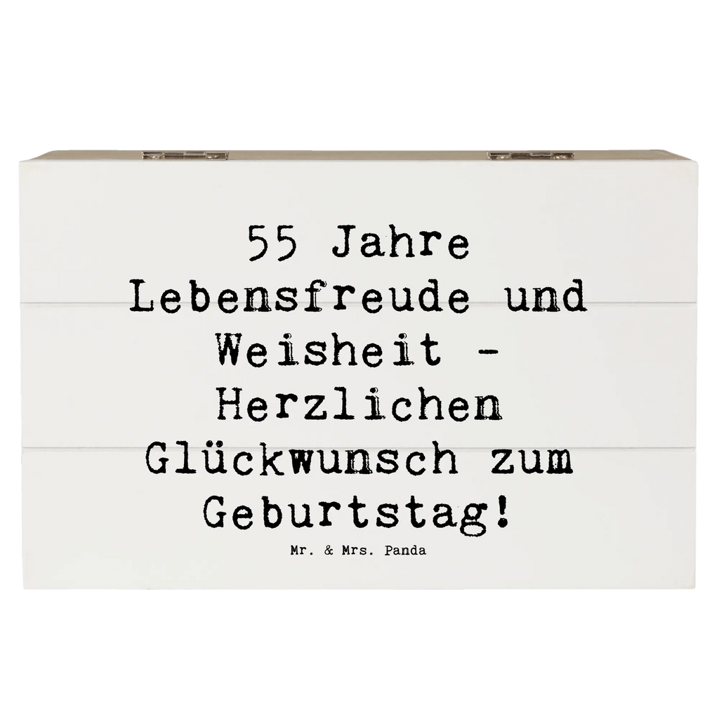 Holzkiste Spruch 55. Geburtstag Freude Erinnerungskiste, Holzkiste, Geschenkdose, Erinnerungsbox, Dekokiste, Truhe, Schatzkiste, Geschenkbox, Schatulle, Kiste, Aufbewahrungsbox, XXL, Geburtstag, Geburtstagsgeschenk, Geschenk