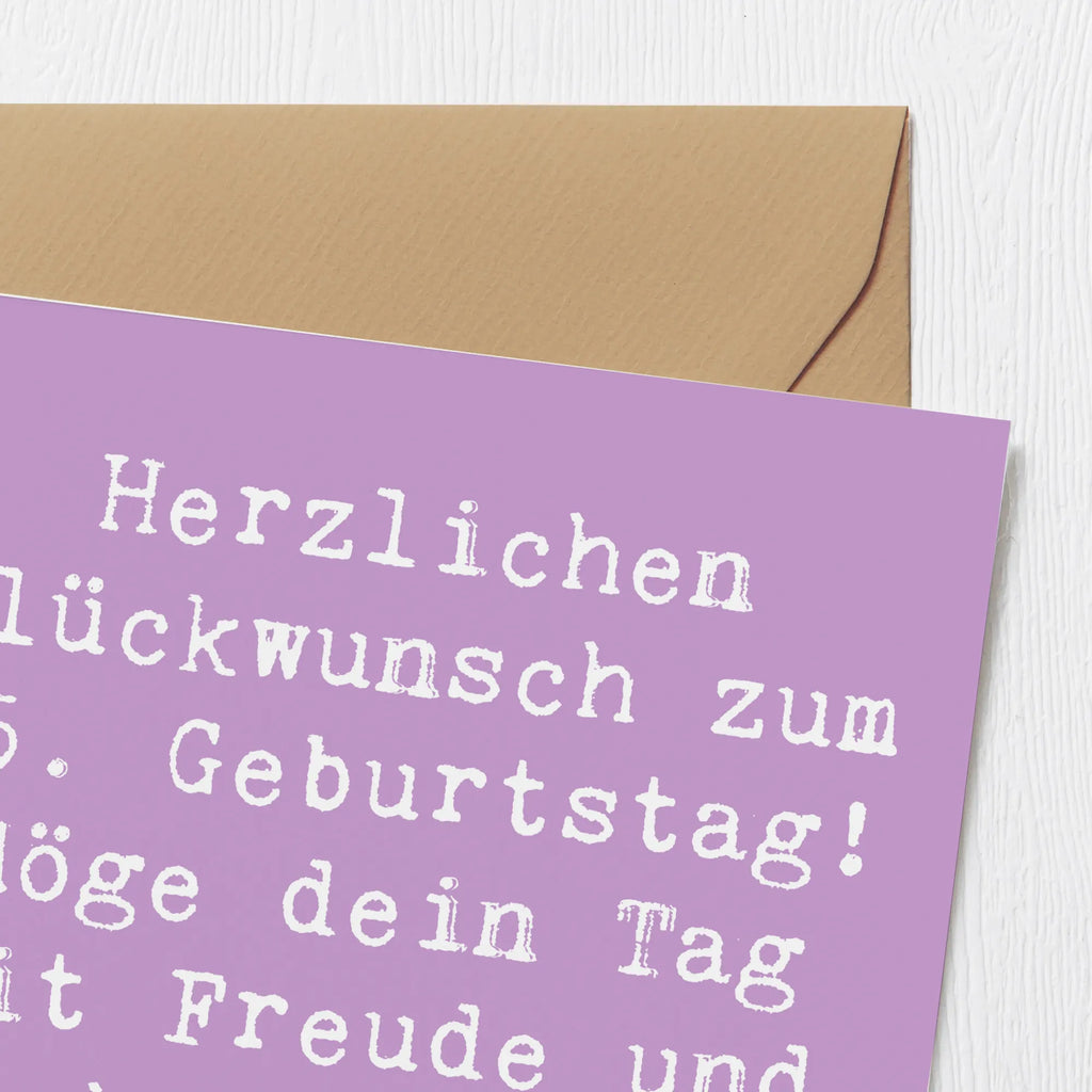 Deluxe Karte Spruch 55. Geburtstag Glückwunsch Hochwertige Klappkarte, Glückwunschkarte, Grußkarte, Karte, Einladungskarte, Hochzeitskarte, Klappkarte, Geburtstagskarte, Hochwertige Grußkarte, Geburtstag, Geburtstagsgeschenk, Geschenk