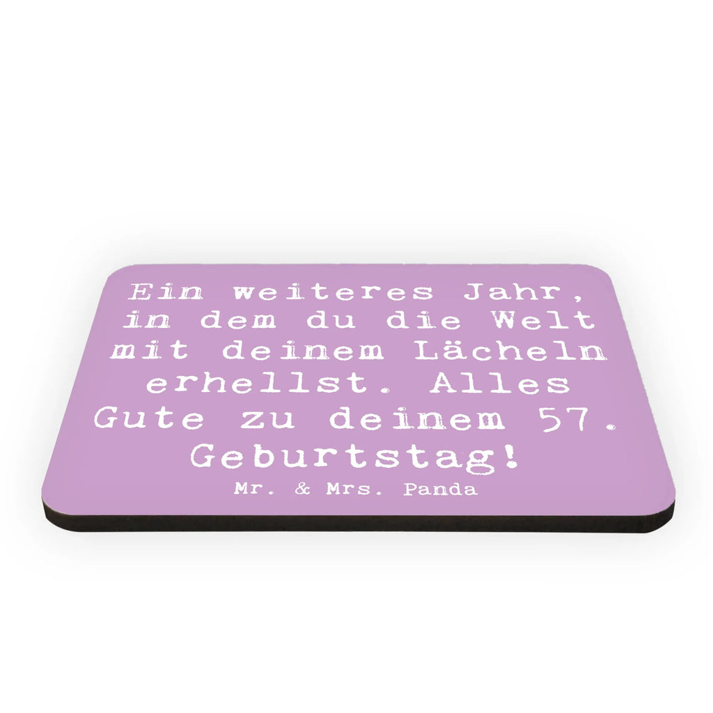 Magnet Saying Ein weiteres Jahr, in dem du die Welt mit deinem Lächeln erhellst. Alles Gute zu deinem 57. Geburtstag! Whiteboard Magnet, Notiz Magnet, Kühlschrank Dekoration, Dekomagnet, Pinnwandmagnet, Motivmagnete, Souvenir Magnet, Kühlschrankmagnet, Geburtstag, Geburtstagsgeschenk, Geschenk