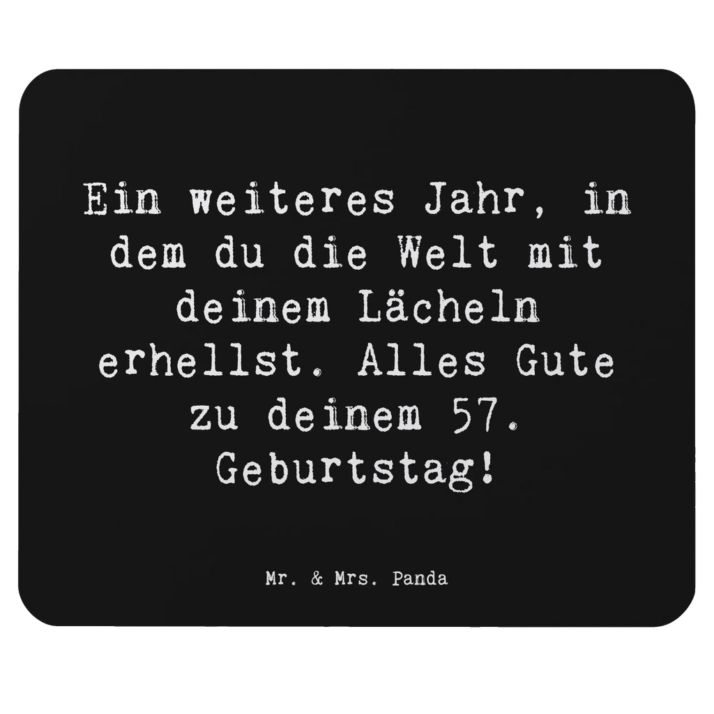 Mauspad Spruch 57. Geburtstag Lächeln Einzigartiges Mauspad, PC Zubehör, Mauspad Büro, Büroausstattung, Mauspad, Computer zubehör, Designer Mauspad, Mousepad, Arbeitszimmer, Mausunterlage, Geburtstag, Geburtstagsgeschenk, Geschenk