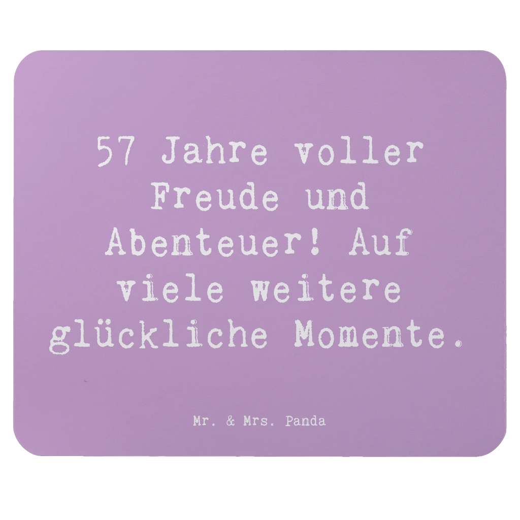 Mauspad Spruch 57. Geburtstag Freude Mousepad, Einzigartiges Mauspad, Computer zubehör, PC Zubehör, Mauspad Büro, Büroausstattung, Arbeitszimmer, Mauspad, Mausunterlage, Designer Mauspad, Geburtstag, Geburtstagsgeschenk, Geschenk