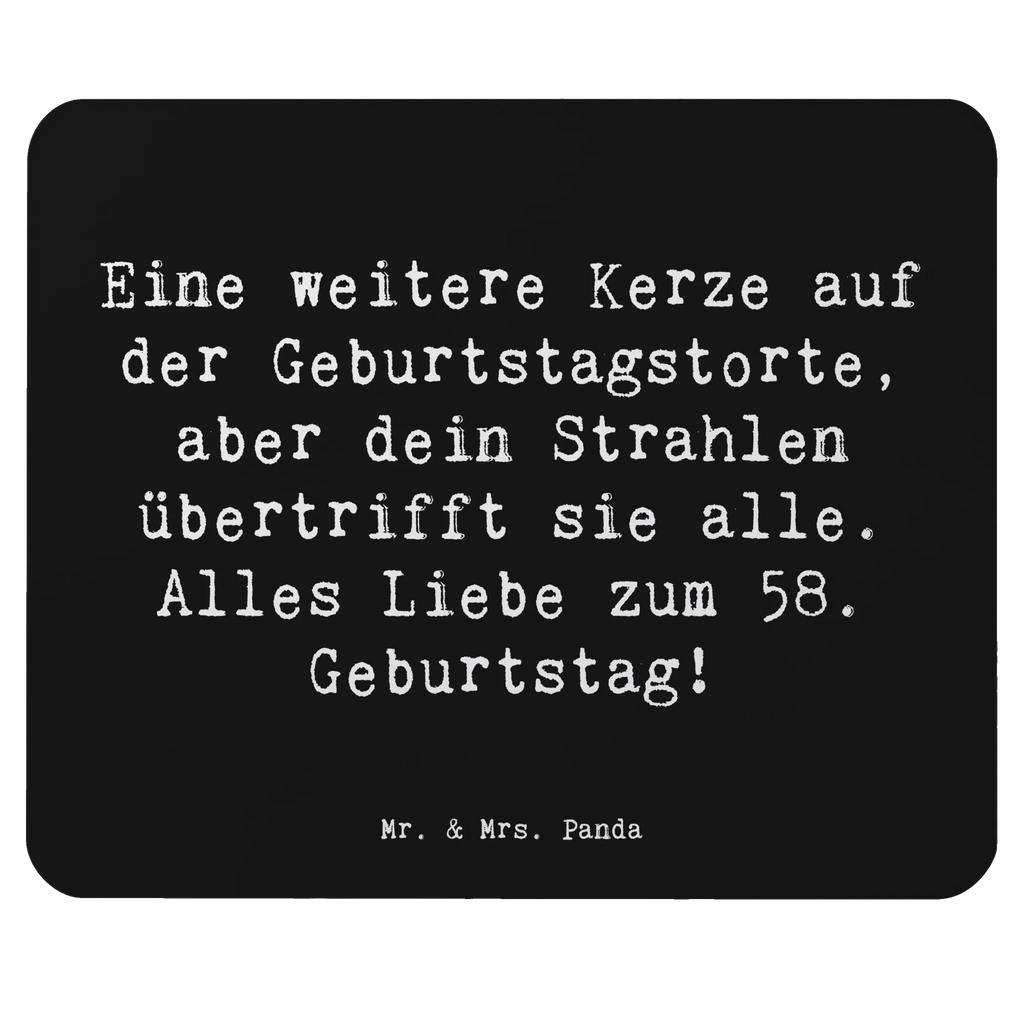 Mauspad Spruch 58. Geburtstag Glanz Designer Mauspad, Mauspad Büro, Computer zubehör, Einzigartiges Mauspad, PC Zubehör, Büroausstattung, Mousepad, Mausunterlage, Mauspad, Arbeitszimmer, Geburtstag, Geburtstagsgeschenk, Geschenk
