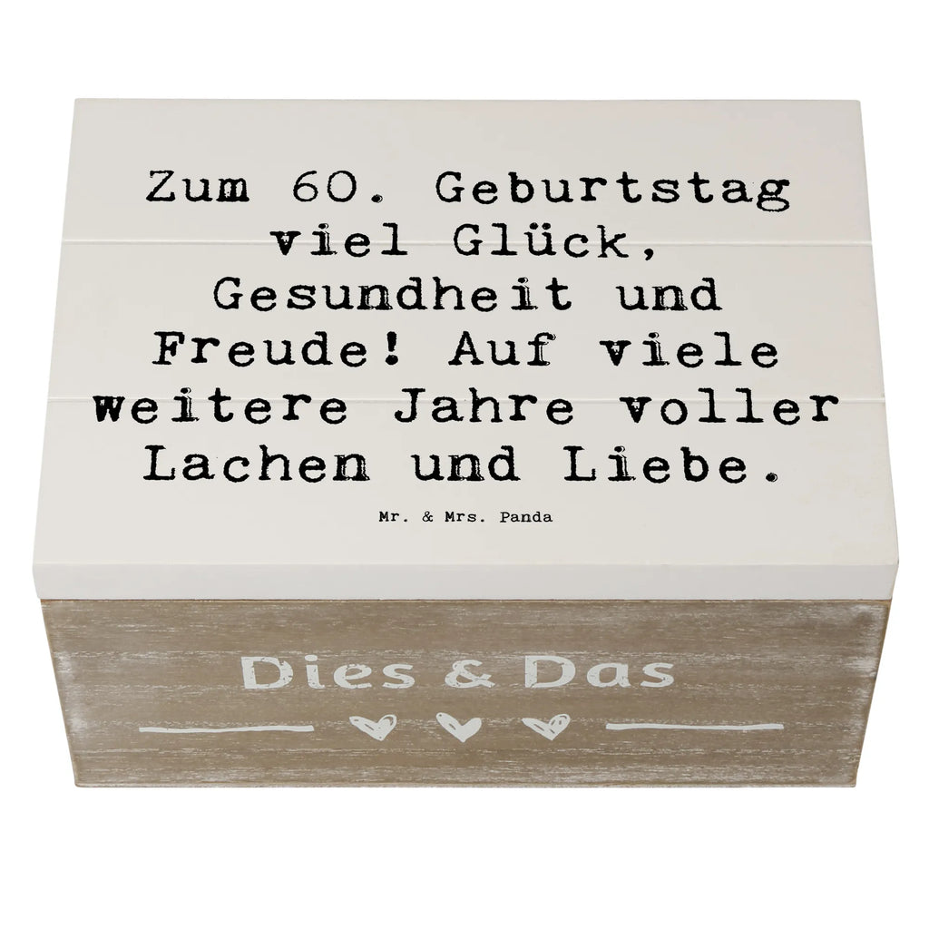 Holzkiste Spruch 60. Geburtstag Glück Geschenkbox, Kiste, Aufbewahrungsbox, Erinnerungskiste, Truhe, Geschenkdose, Holzkiste, Schatulle, Dekokiste, Schatzkiste, XXL, Erinnerungsbox, Geburtstag, Geburtstagsgeschenk, Geschenk