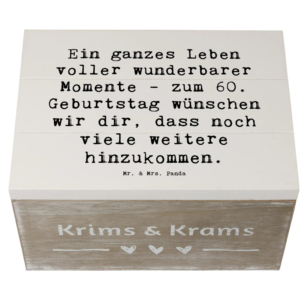 Holzkiste Spruch 60. Geburtstag Momente Schatzkiste, Holzkiste, Erinnerungsbox, XXL, Geschenkbox, Schatulle, Dekokiste, Aufbewahrungsbox, Truhe, Kiste, Erinnerungskiste, Geschenkdose, Geburtstag, Geburtstagsgeschenk, Geschenk