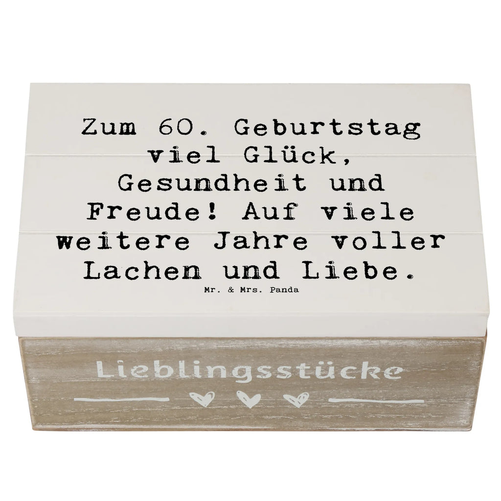 Holzkiste Spruch 60. Geburtstag Glück Geschenkbox, Kiste, Aufbewahrungsbox, Erinnerungskiste, Truhe, Geschenkdose, Holzkiste, Schatulle, Dekokiste, Schatzkiste, XXL, Erinnerungsbox, Geburtstag, Geburtstagsgeschenk, Geschenk
