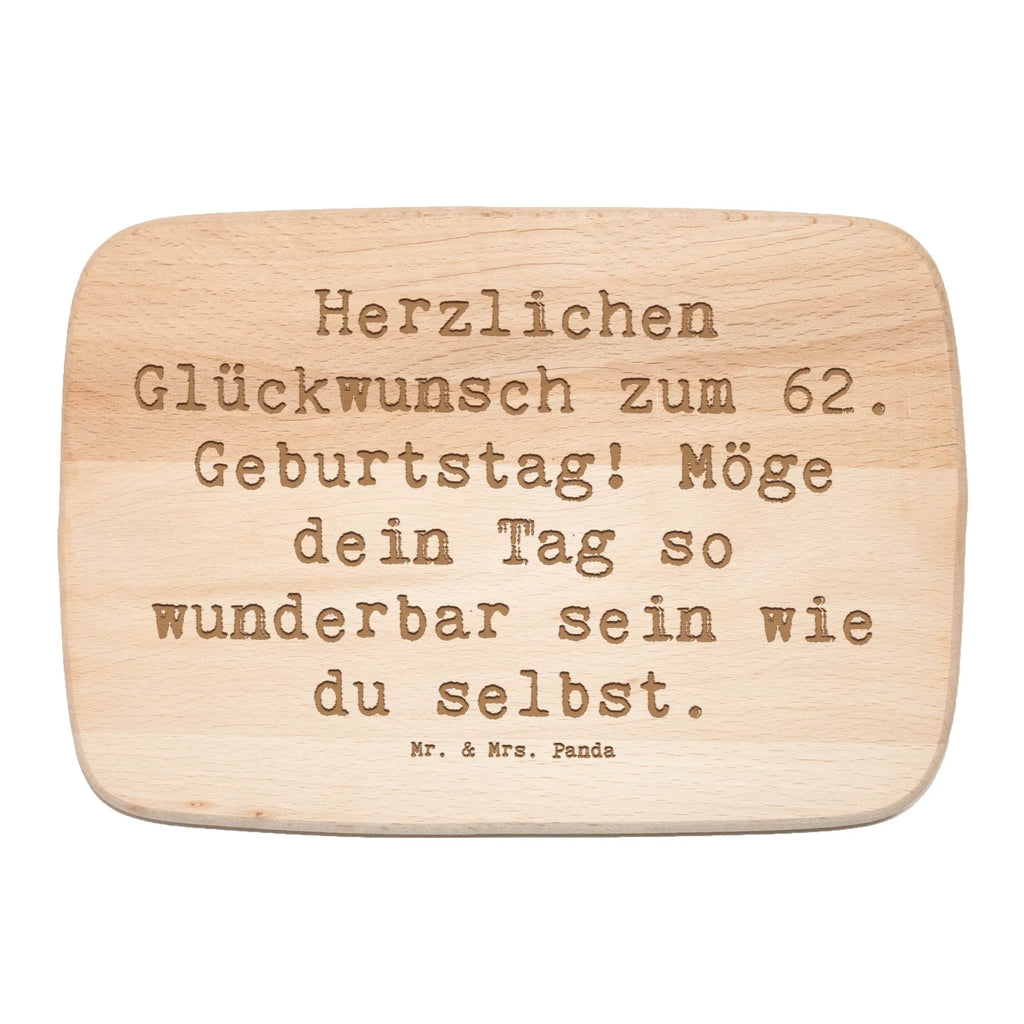 Holzbrett Spruch 62. Geburtstag Holzbrett, Küchenbrett, Schneidebrett Holz, Schneidebrett, Frühstücksbrettchen, Frühstücksbrett, Geburtstag, Geburtstagsgeschenk, Geschenk