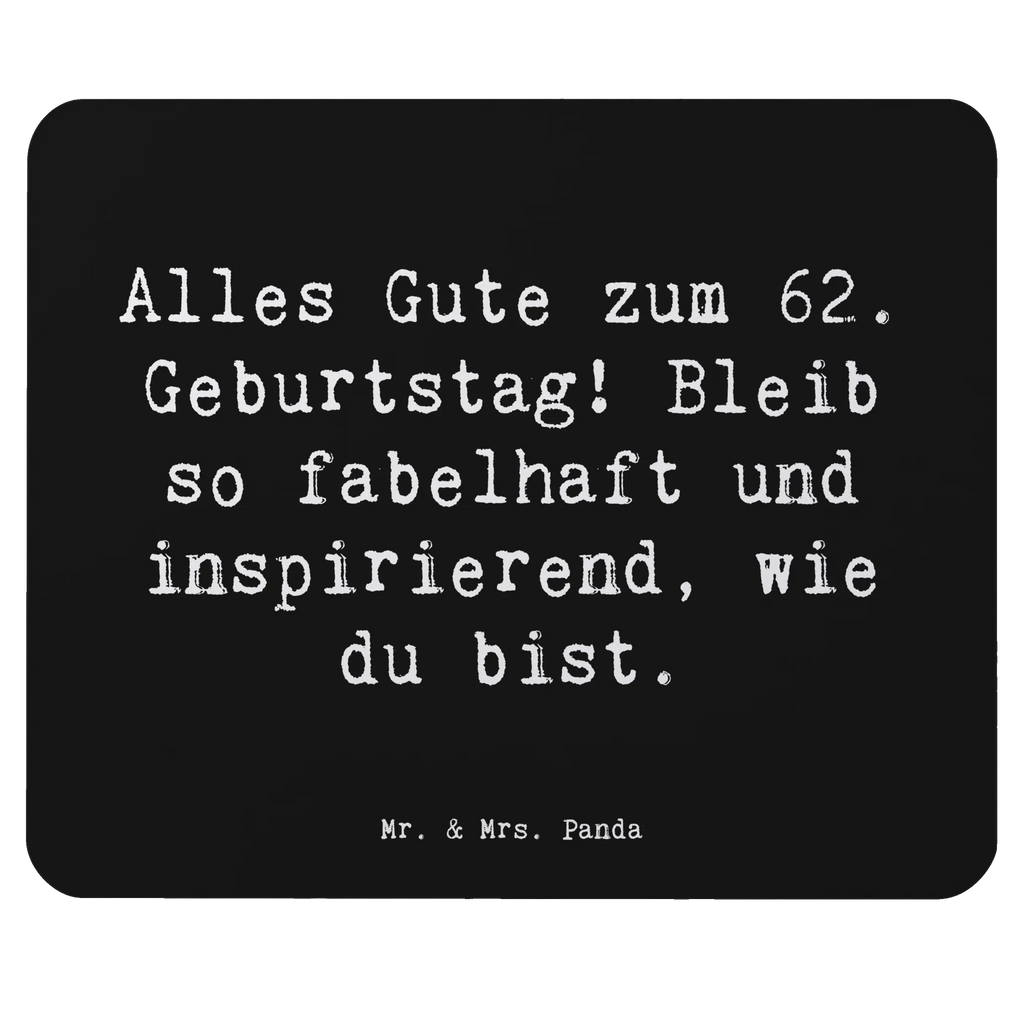 Mauspad Spruch 62. Geburtstag Freude Einzigartiges Mauspad, PC Zubehör, Mausunterlage, Computer zubehör, Mauspad Büro, Mauspad, Arbeitszimmer, Büroausstattung, Mousepad, Designer Mauspad, Geburtstag, Geburtstagsgeschenk, Geschenk
