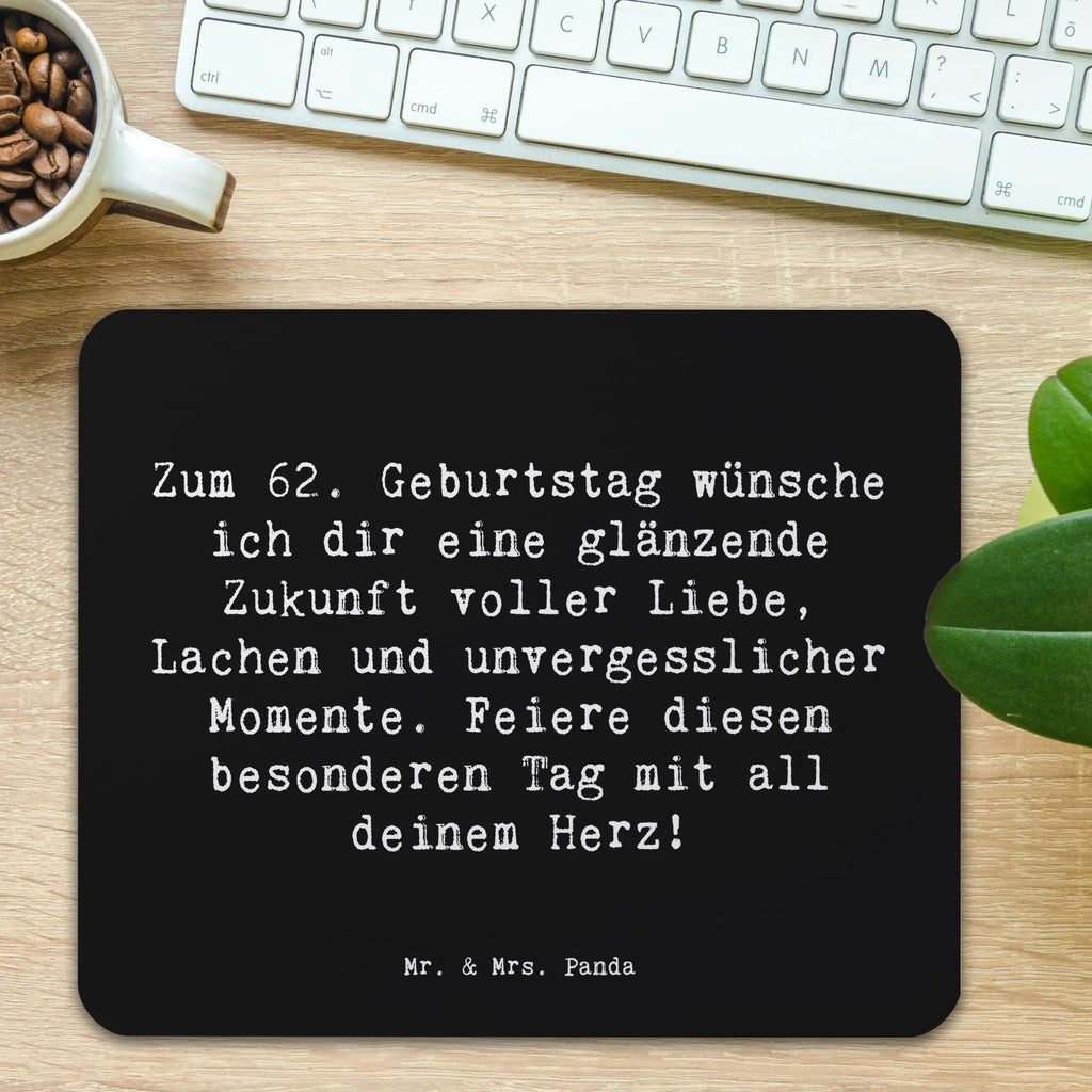 Mauspad Spruch 62. Geburtstag Glänzende Zukunft Einzigartiges Mauspad, Arbeitszimmer, Mauspad, Büroausstattung, Mausunterlage, Mousepad, Computer zubehör, Mauspad Büro, PC Zubehör, Designer Mauspad, Geburtstag, Geburtstagsgeschenk, Geschenk