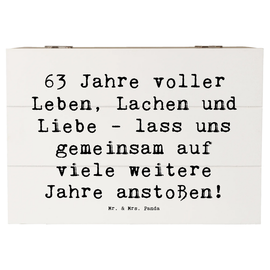 Holzkiste Spruch 63. Geburtstag Freude Geschenkbox, Aufbewahrungsbox, Truhe, Schatzkiste, XXL, Geschenkdose, Dekokiste, Kiste, Erinnerungskiste, Schatulle, Erinnerungsbox, Holzkiste, Geburtstag, Geburtstagsgeschenk, Geschenk