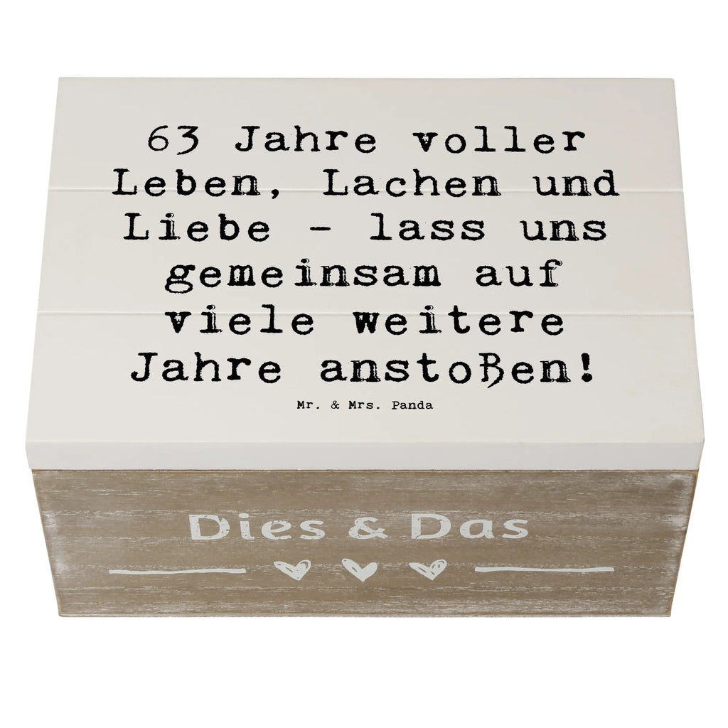 Holzkiste Spruch 63. Geburtstag Freude Geschenkbox, Aufbewahrungsbox, Truhe, Schatzkiste, XXL, Geschenkdose, Dekokiste, Kiste, Erinnerungskiste, Schatulle, Erinnerungsbox, Holzkiste, Geburtstag, Geburtstagsgeschenk, Geschenk