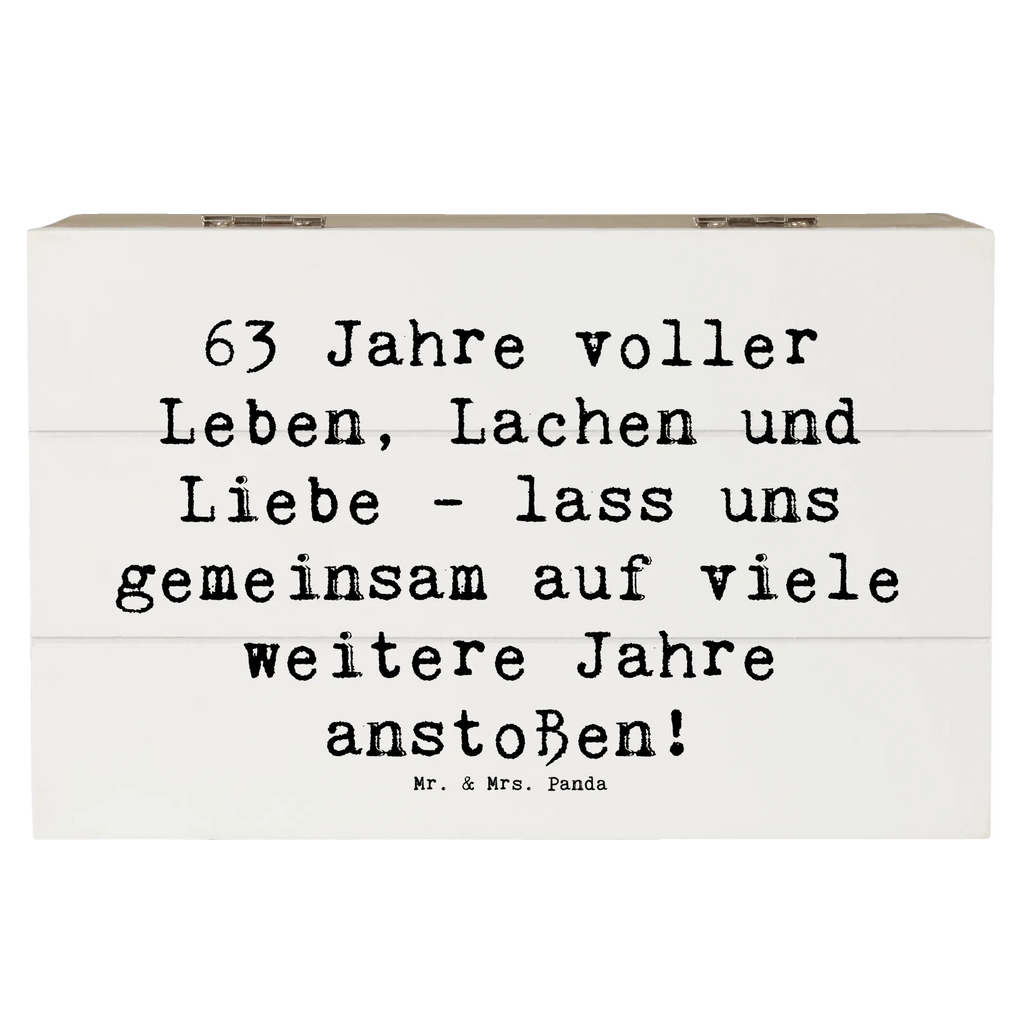 Holzkiste Spruch 63. Geburtstag Freude Geschenkbox, Aufbewahrungsbox, Truhe, Schatzkiste, XXL, Geschenkdose, Dekokiste, Kiste, Erinnerungskiste, Schatulle, Erinnerungsbox, Holzkiste, Geburtstag, Geburtstagsgeschenk, Geschenk