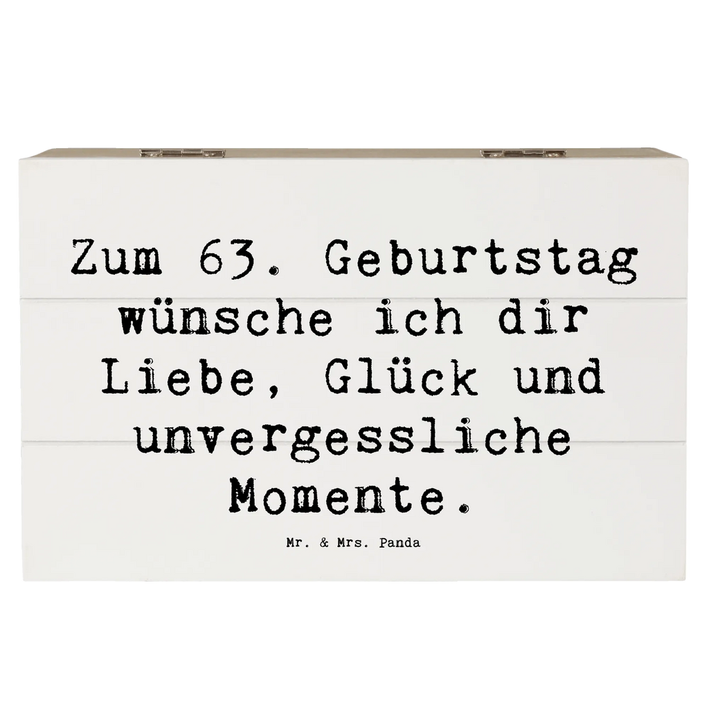 Holzkiste Spruch 63. Geburtstag Liebe Glück Momente Geschenkdose, Aufbewahrungsbox, Truhe, Erinnerungsbox, Erinnerungskiste, Geschenkbox, Schatulle, Holzkiste, XXL, Schatzkiste, Dekokiste, Kiste, Geburtstag, Geburtstagsgeschenk, Geschenk