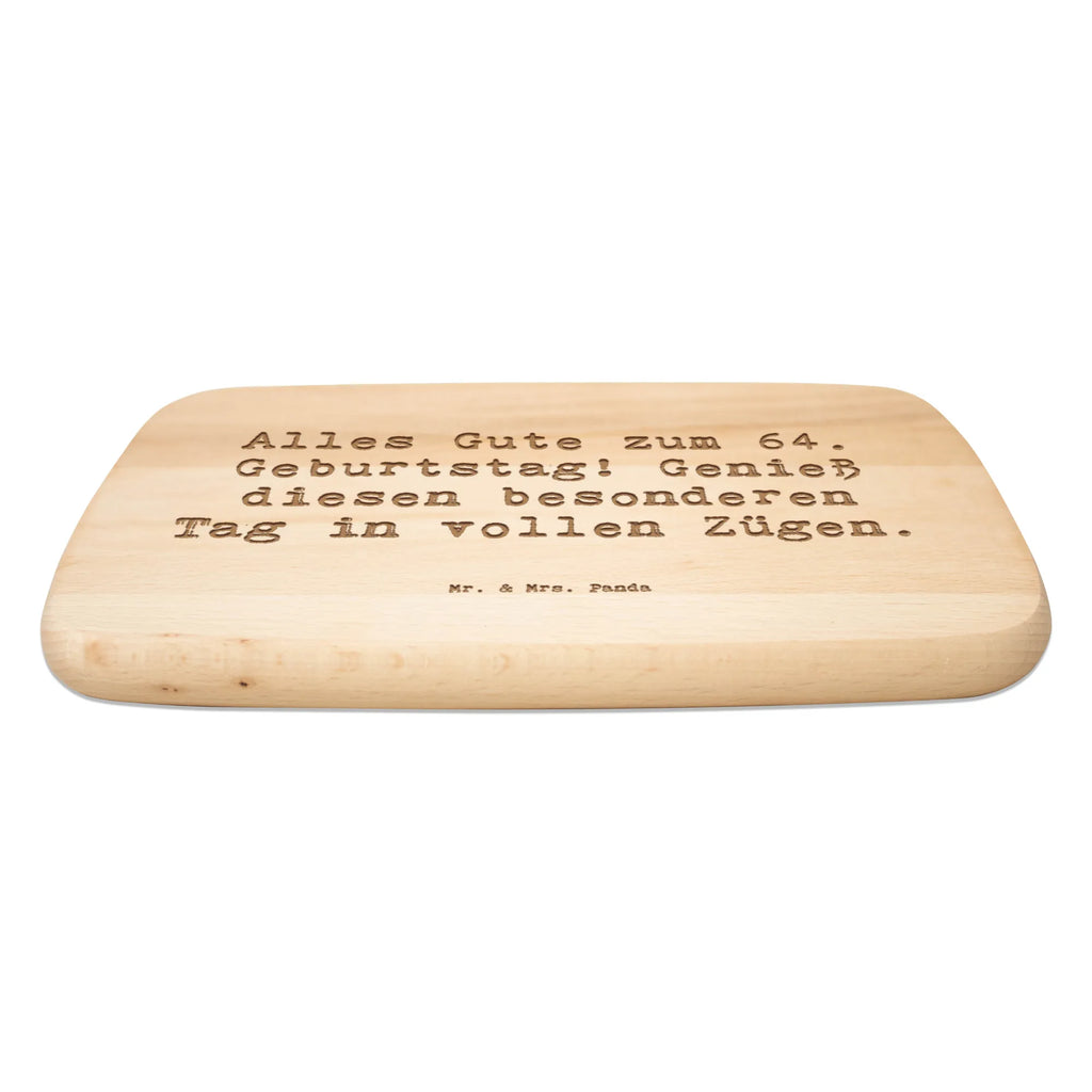 Frühstücksbrett Spruch 64. Geburtstag Holzbrett, Schneidebrett, Frühstücksbrett, Schneidebrett Holz, Frühstücksbrettchen, Küchenbrett, Geburtstag, Geburtstagsgeschenk, Geschenk