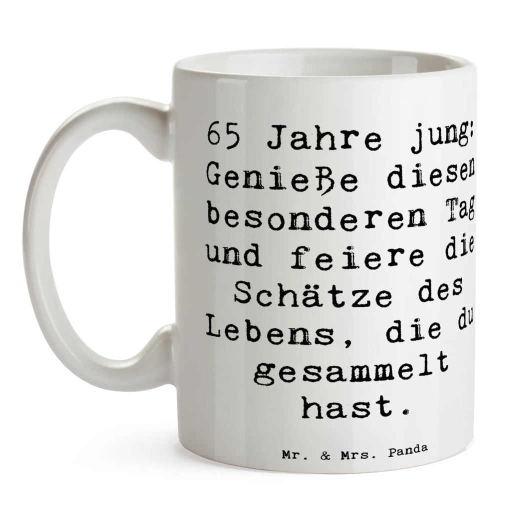 Tasse Spruch 65. Geburtstag Feiern Frühstückstassen, Trinkbecher, Pott, Teetassen, Bürobecher, Teetasse, Designtasse, Henkeltassen, Keramiktasse, Keramikbecher, Kaffeetasse, Teepott, Frühstücksbecher, Teebecher, Tasse, Kaffeetassen, Becher, heißgetränkebecher, Bürotasse, Trinktasse, Henkelbecher, Kaffeepott, Kakaotassen, Kakaotasse, Henkeltasse, Tassen, Frühstückstasse, Keramiktassen, Kaffeebecher, Geschenk, Geburtstagsgeschenk, Geburtstag