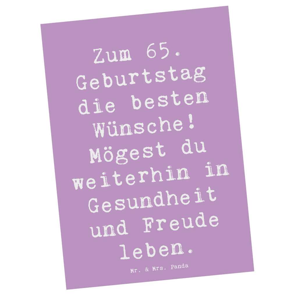 Postkarte Spruch 65. Geburtstag Glückwünsche Postkarte, Ansichtskarten, Karte, Einladung, Geschenkkarte, Einladung Geburtstag, Dankeskarte, Ansichtskarte, Einladungskarte, Einladungskarten Geburtstag, Geburtstagskarte, Grußkarte, Geburtstag, Geburtstagsgeschenk, Geschenk