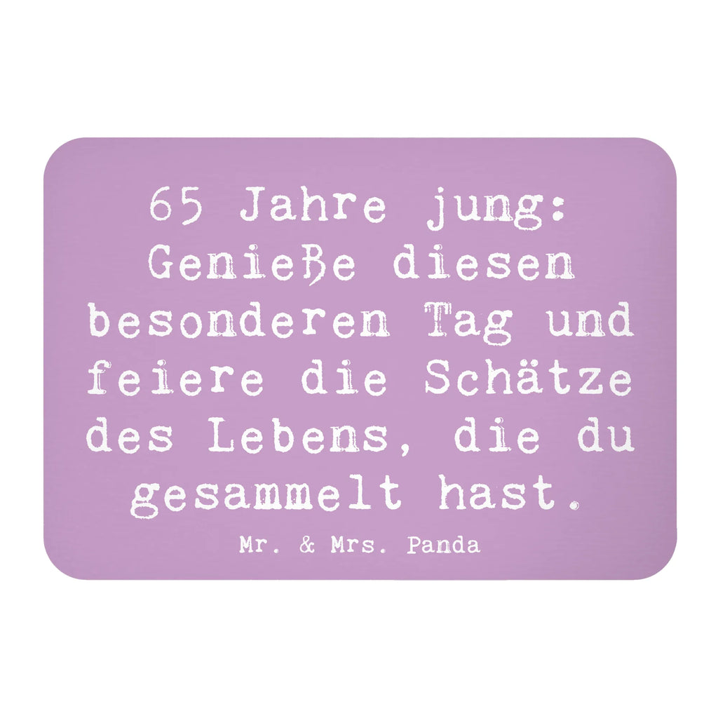 Magnet Spruch 65. Geburtstag Feiern Notiz Magnet, Whiteboard Magnet, Dekomagnet, Kühlschrankmagnet, Kühlschrank Dekoration, Pinnwandmagnet, Motivmagnete, Souvenir Magnet, Geburtstag, Geburtstagsgeschenk, Geschenk