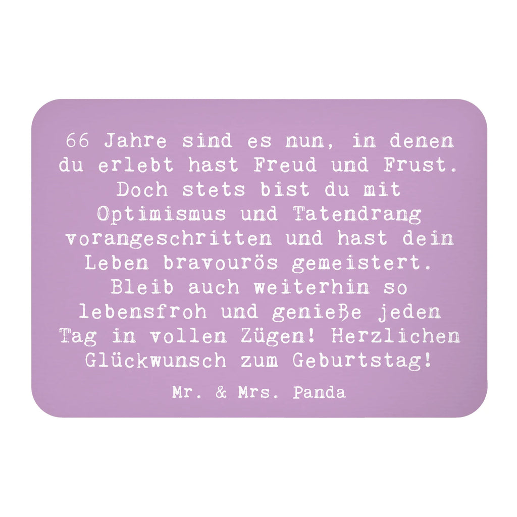 Magnet Spruch 66. Geburtstag Whiteboard Magnet, Souvenir Magnet, Kühlschrank Dekoration, Motivmagnete, Dekomagnet, Notiz Magnet, Pinnwandmagnet, Kühlschrankmagnet, Geburtstag, Geburtstagsgeschenk, Geschenk