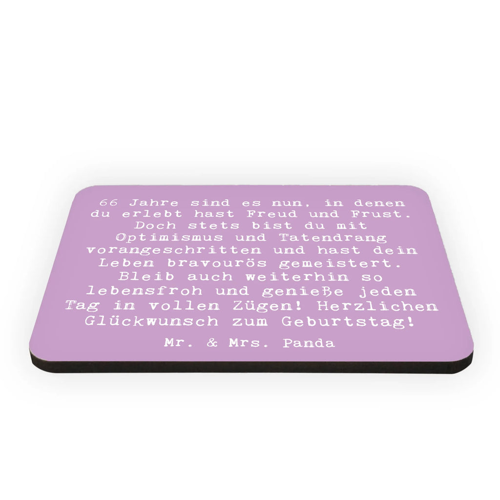 Magnet Spruch 66. Geburtstag Whiteboard Magnet, Souvenir Magnet, Kühlschrank Dekoration, Motivmagnete, Dekomagnet, Notiz Magnet, Pinnwandmagnet, Kühlschrankmagnet, Geburtstag, Geburtstagsgeschenk, Geschenk