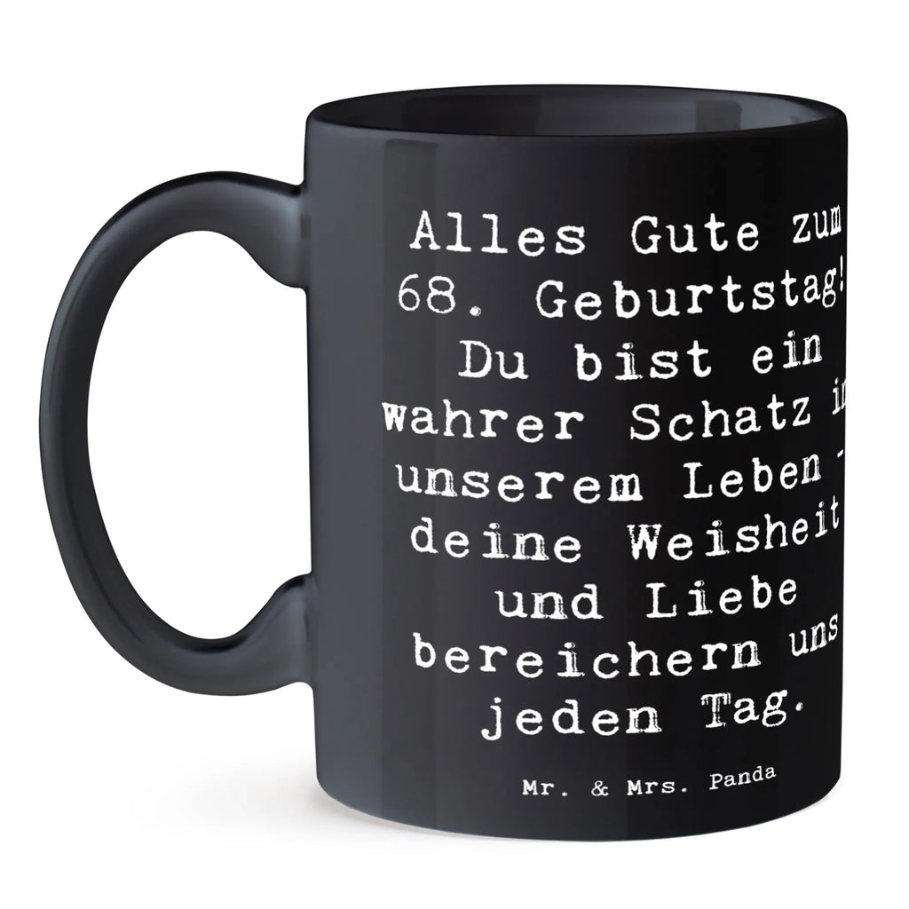 Tasse Spruch 68. Geburtstag Schatz Tasse mit Zitaten, Tasse, Teetasse, Keramiktasse, Kaffeetasse, Geschenktasse, Porzellantasse, Tasse mit Motiven, Bürotasse, Geburtstag, Geburtstagsgeschenk, Geschenk