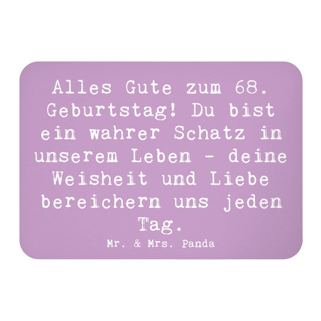 Magnet Spruch 68. Geburtstag Schatz Dekomagnet, Whiteboard Magnet, Kühlschrankmagnet, Pinnwandmagnet, Notiz Magnet, Motivmagnete, Souvenir Magnet, Kühlschrank Dekoration, Geburtstag, Geburtstagsgeschenk, Geschenk