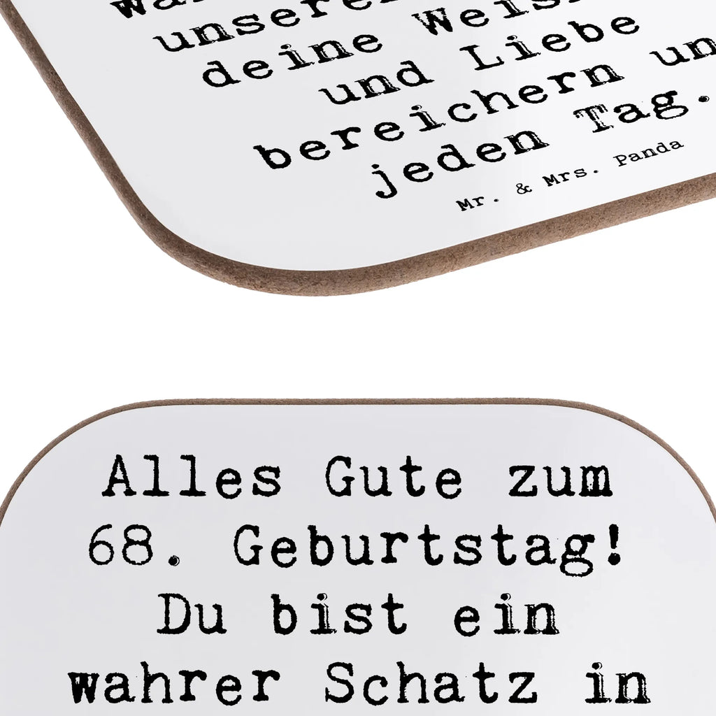 Square coaster Saying Alles Gute zum 68. Geburtstag! Du bist ein wahrer Schatz in unserem Leben - deine Weisheit und Liebe bereichern uns jeden Tag. Holzuntersetzer, Bierdeckel, Untersetzer Holz, Korkuntersetzer, Glasuntersetzer, Untersetzer für Gläser, Untersetzer Gläser, Getränkeuntersetzer, Untersetzer Design, Untersetzer aus Holz, Untersetzer, Tassen Untersetzer, Geburtstag, Geburtstagsgeschenk, Geschenk