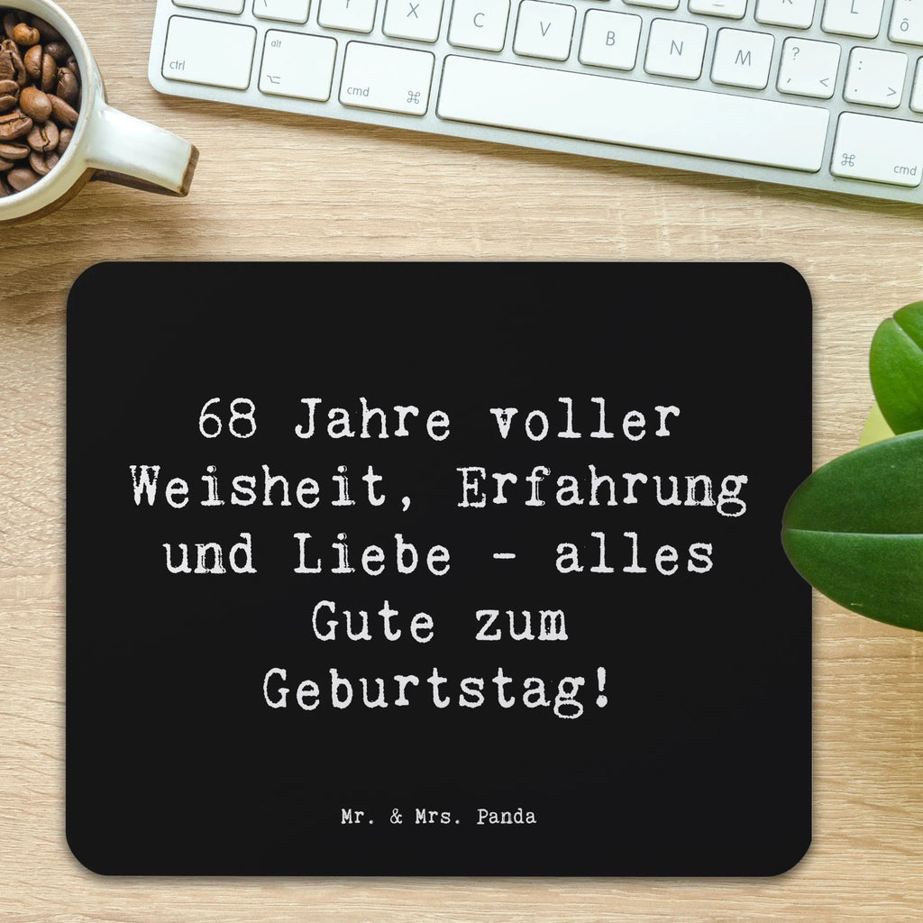 Mauspad Spruch 68. Geburtstag Mauspad, Einzigartiges Mauspad, Mausunterlage, PC Zubehör, Designer Mauspad, Arbeitszimmer, Mousepad, Mauspad Büro, Computer zubehör, Büroausstattung, Geburtstag, Geburtstagsgeschenk, Geschenk