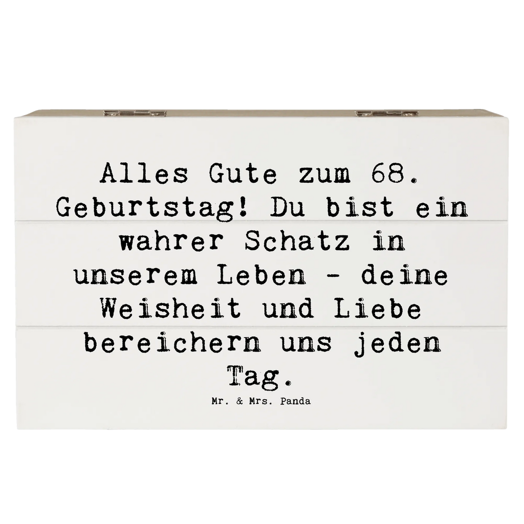 Holzkiste Spruch 68. Geburtstag Schatz Holzkiste, Kiste, Geschenkdose, Erinnerungskiste, Erinnerungsbox, Schatzkiste, Aufbewahrungsbox, Dekokiste, Truhe, XXL, Geschenkbox, Schatulle, Geburtstag, Geburtstagsgeschenk, Geschenk